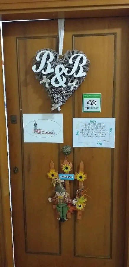 ホームステイ B&B Da Debora ピサ イタリア